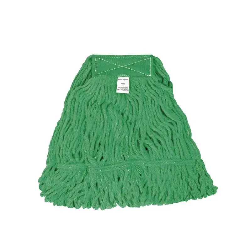 Refil para Mop Líquido com Ponta em Loop e Cinta Verde 400g Bralimpia