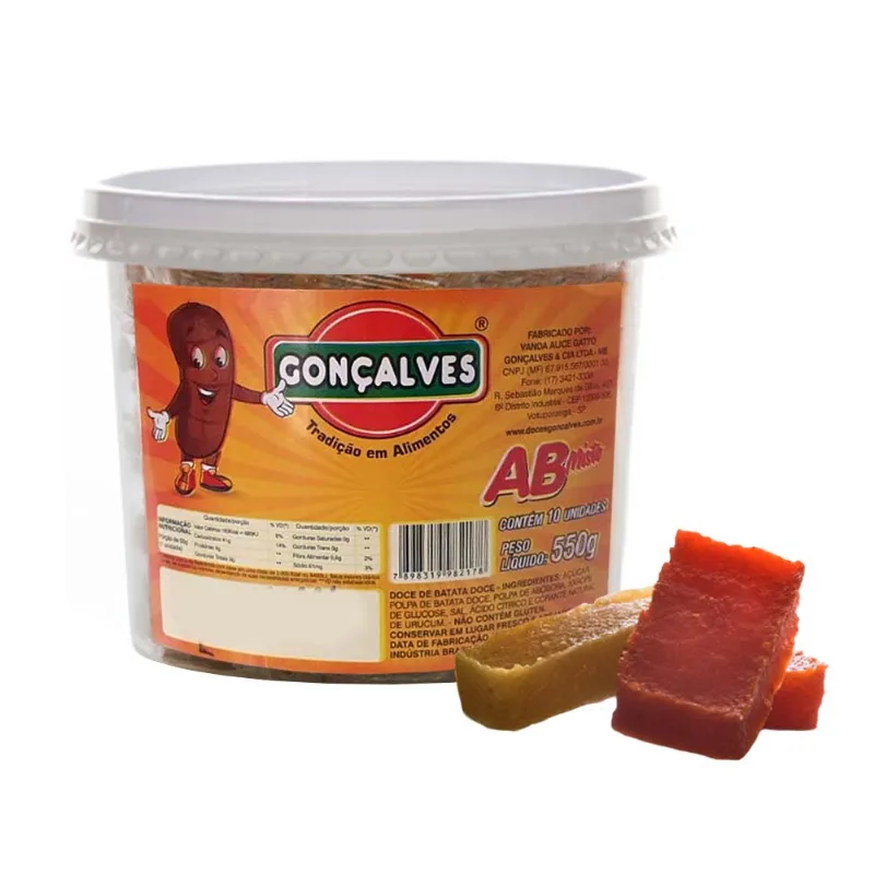 Mini Doce AB Misto 550g - Gonçalves