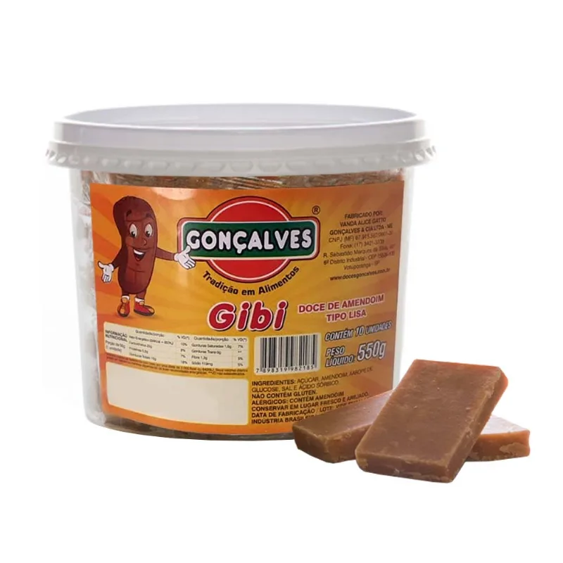 Mini Doce Gibi 550g - Gonçalves