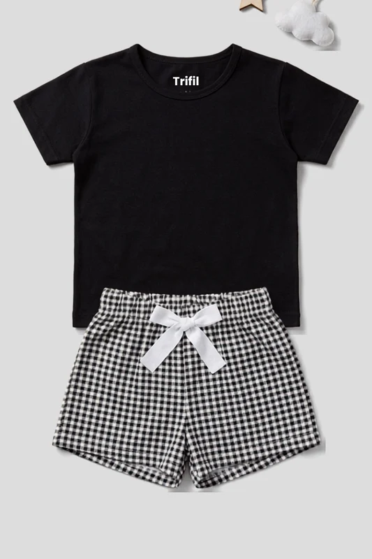 Pijama Trifil KF Short Doll 0008 - Preto / 10
