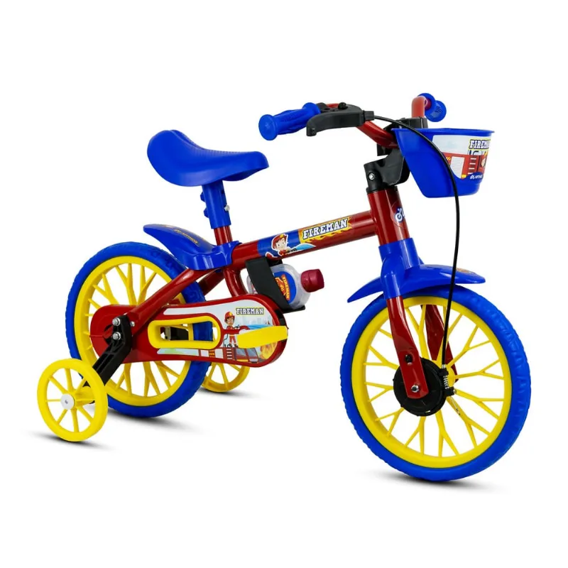 Bicicleta Infantil Aro 12 Nathor Fire Man Bicicleta Aro 12 Fire Man 11