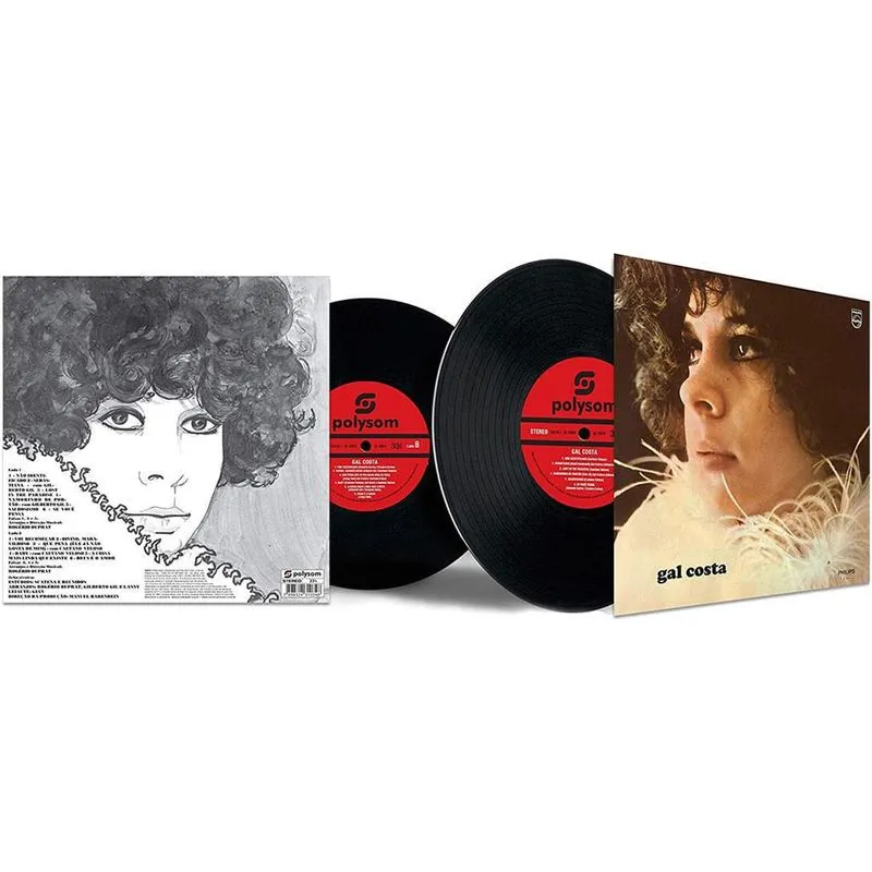 Disco De Vinil Gal Costa (capa Foto) Lp Pa33210-1 Polysom