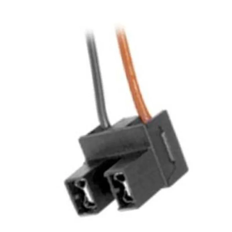 DP2010 SOQUETE FAROL H7 BASE NYLON 6.6, TERMINAIS EM LATÃO ESTANHADO COM FIO DE 1.5 MM - 5PÇ Fornec: