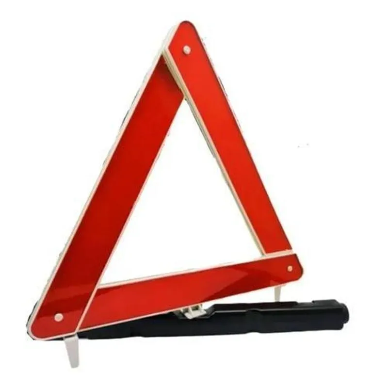 Triangulo De Segurança Automotivo Com Base Pesada Universal