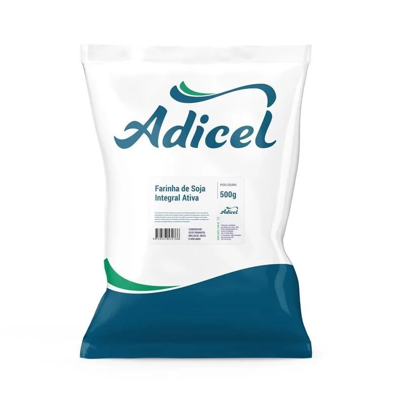 Farinha De Soja Integral Ativa - 500g
