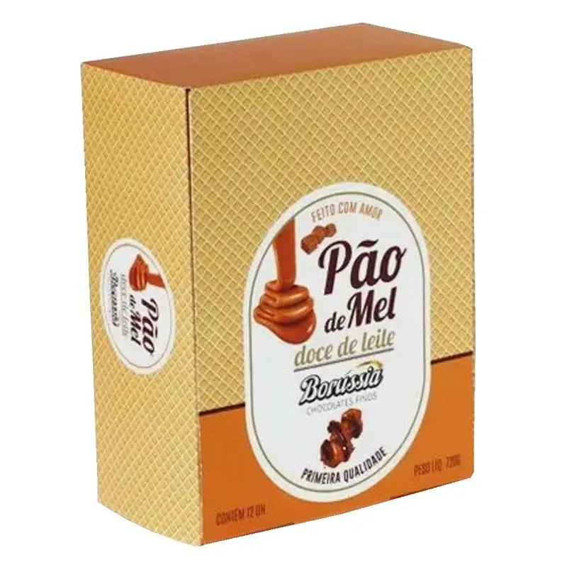 Pão de Mel de Doce de Leite c/10 - Borussia