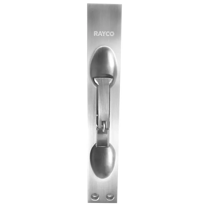 Fecho De Embutir 200mm Portas De Madeira Deslizante Cromado