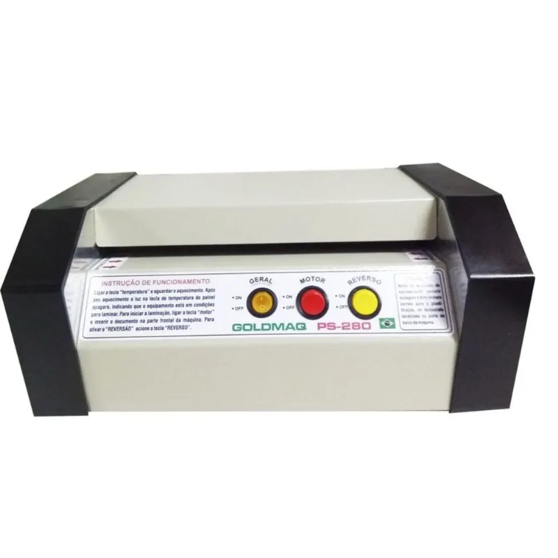 Plastificadora Profissional Ps-280 Bivolts Rolos De Silicone