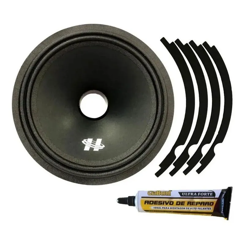 Kit Reparo Midbass Hurricane 6 Polegada 500w Rms Mb600