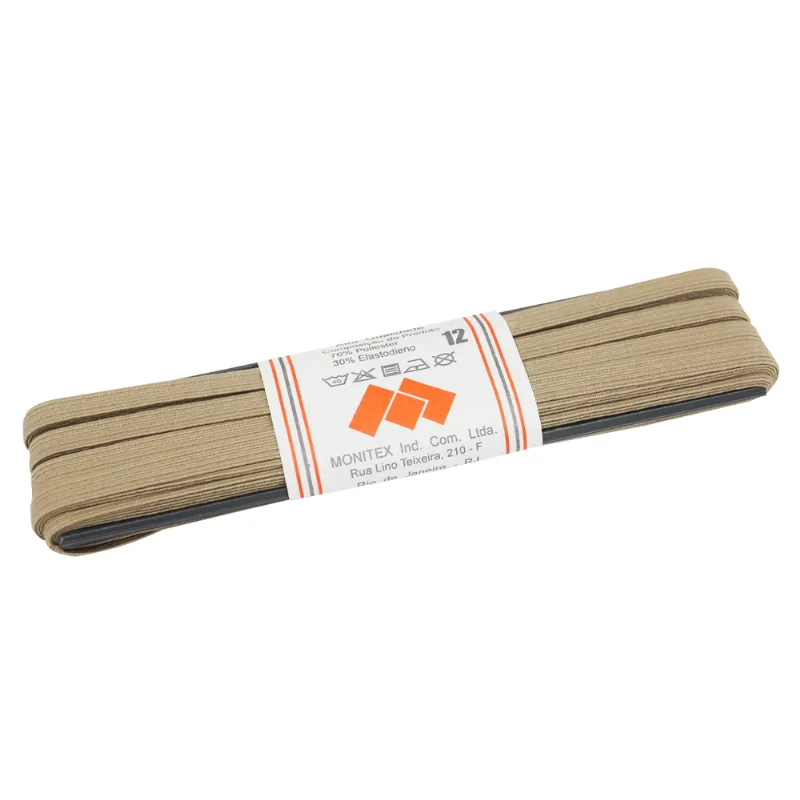 ELASTICO CHATO 07MM 10 2000/12 88 BEGE BEGE 88