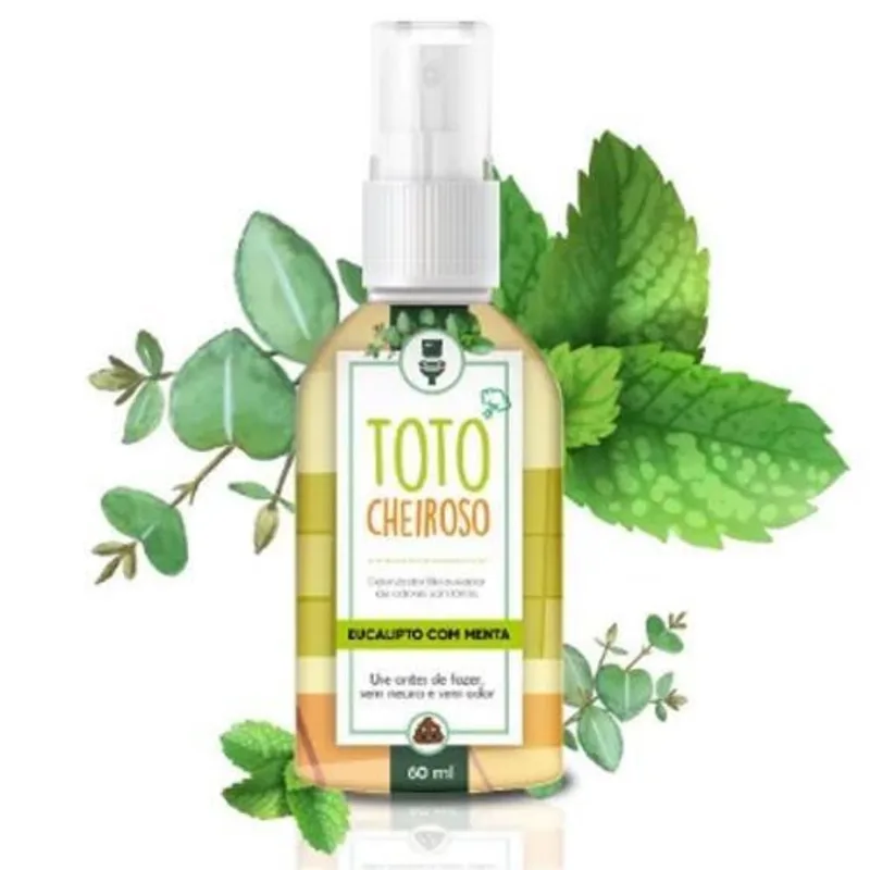 Bloqueador De Odores Sanitários Eucalipto Com Menta 60ml