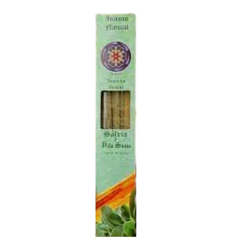 Incenso Sálvia e Palo Santo