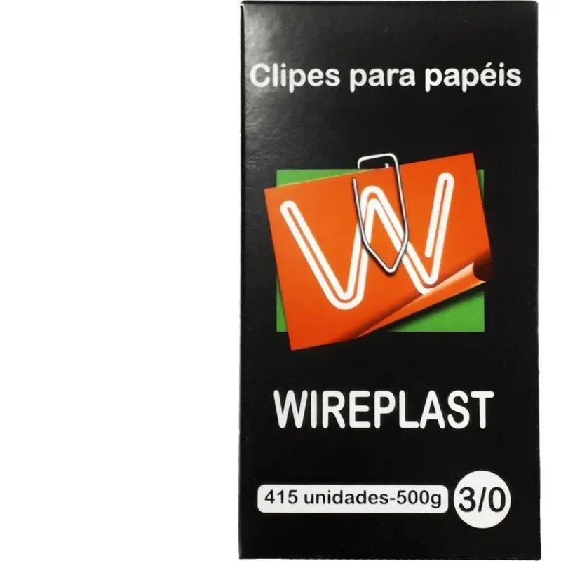 Clips Galvanizado Aco 3/0 500g