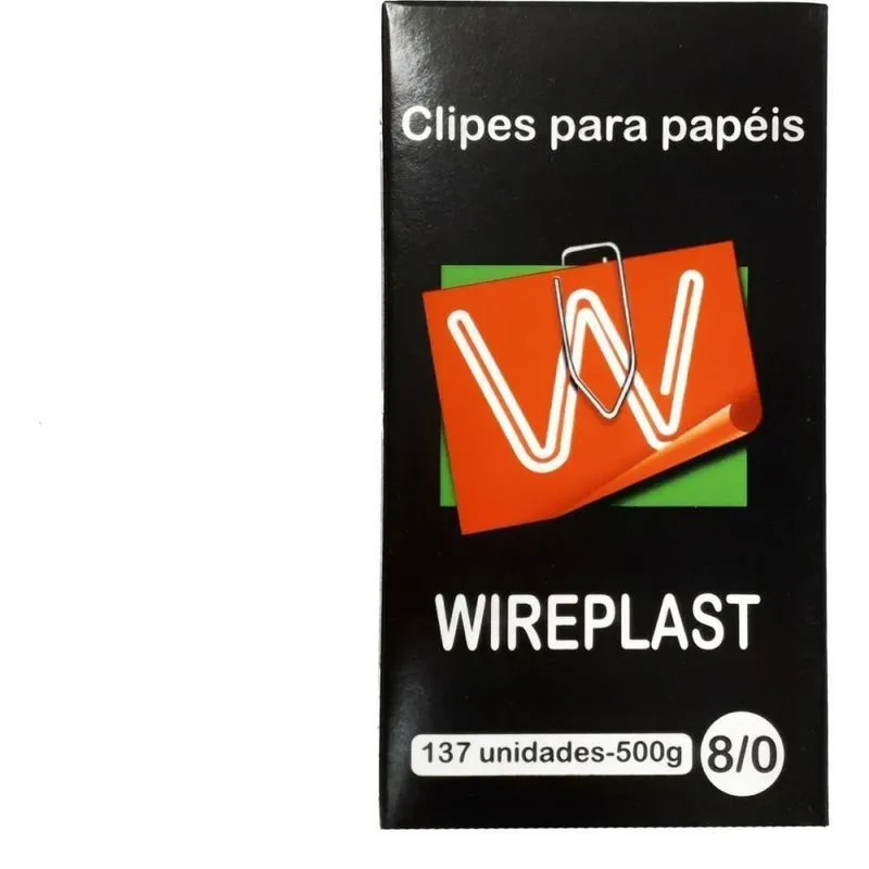 Clips Galvanizado Aco 8/0 500g