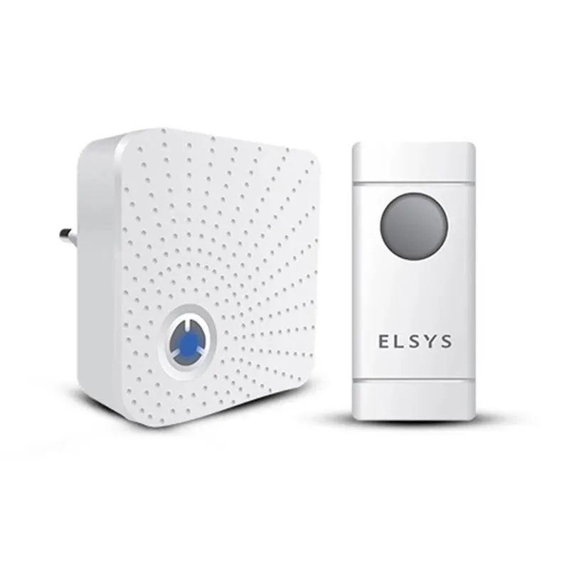 Campainha Sem Fio De Longo Alcance Bivolt Esa-cs101 Elsys
