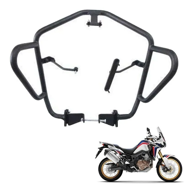 Protetor Carenagem Crf 1000l Africa Twin Preto Fosco Chapam