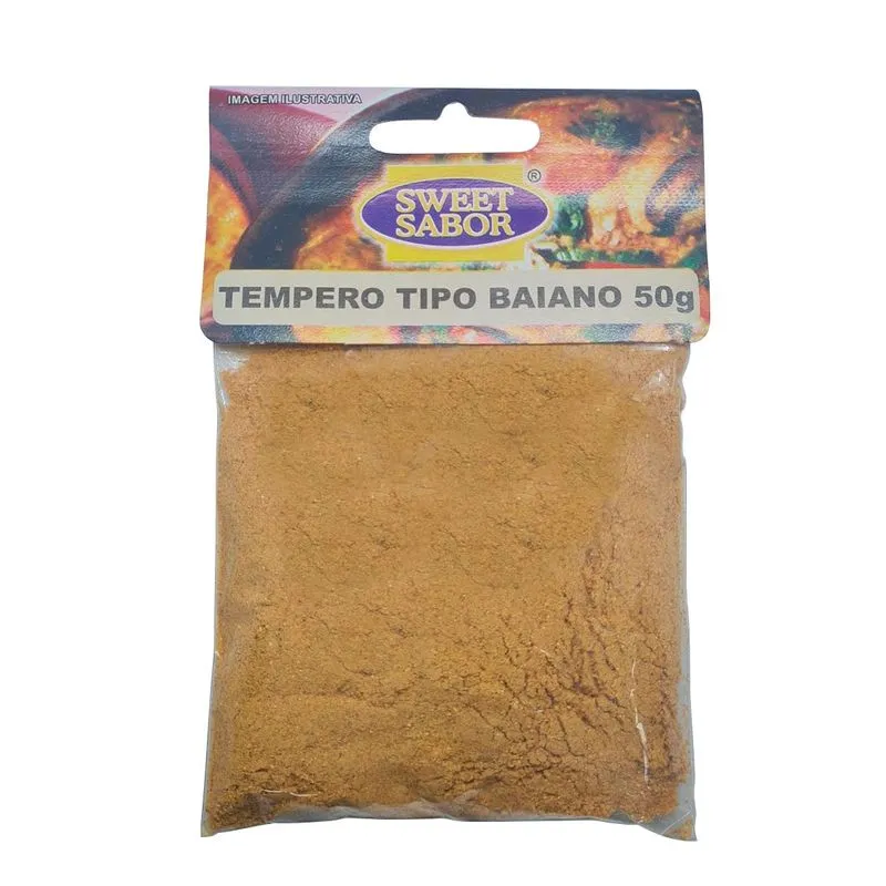 Tempero Baiano em Pó Sweet Sabor 50 g
