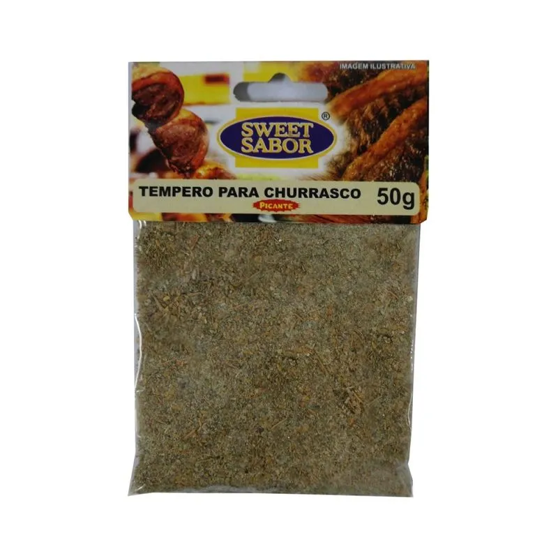 Tempero para Churrasco Sweet Sabor 50 g