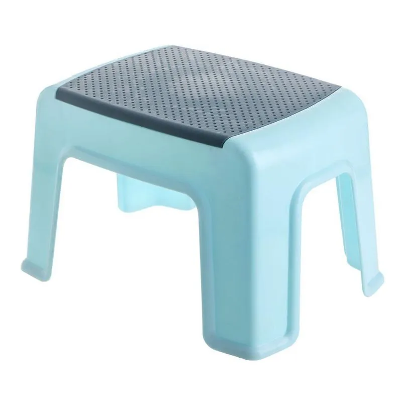 Kit 4x Banqueta Infantil Color Reforçada Antideslizante
