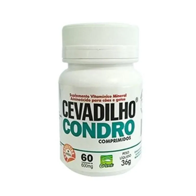 Cevadilho Condro 600mg Oriente 60 Comprimidos 36g