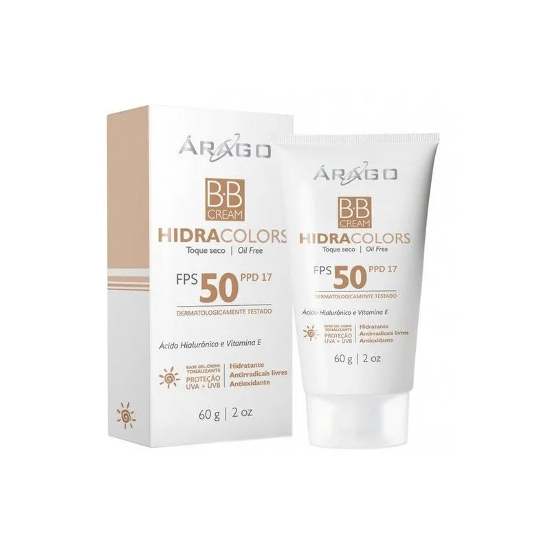 Arago Bb Cream Hidracolors Fps50 Natural 60g