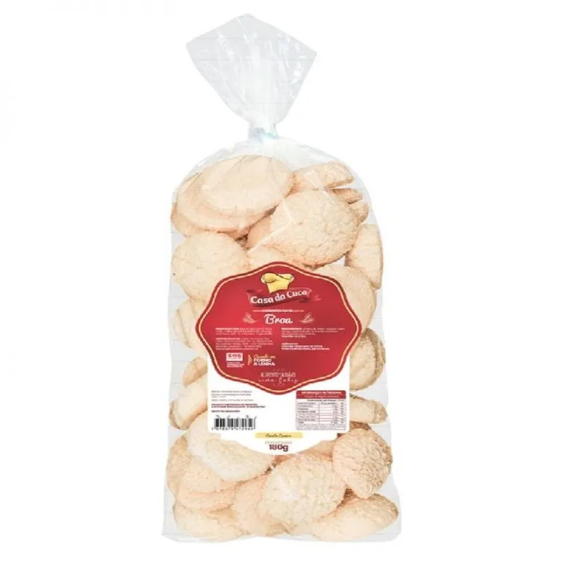 Biscoito Doce Broa Casa da Cuca 180 g