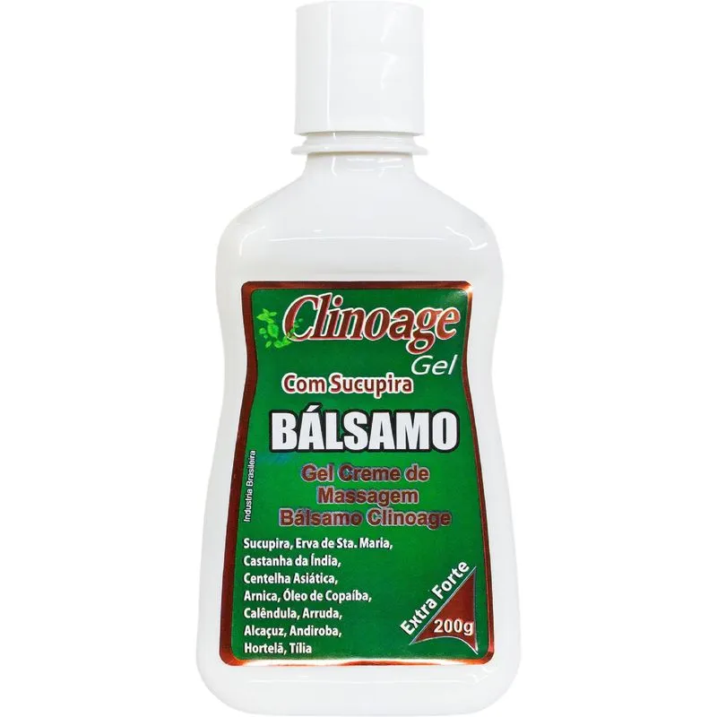 Gel Balsámo Com Sucupira Clinoage 200 G