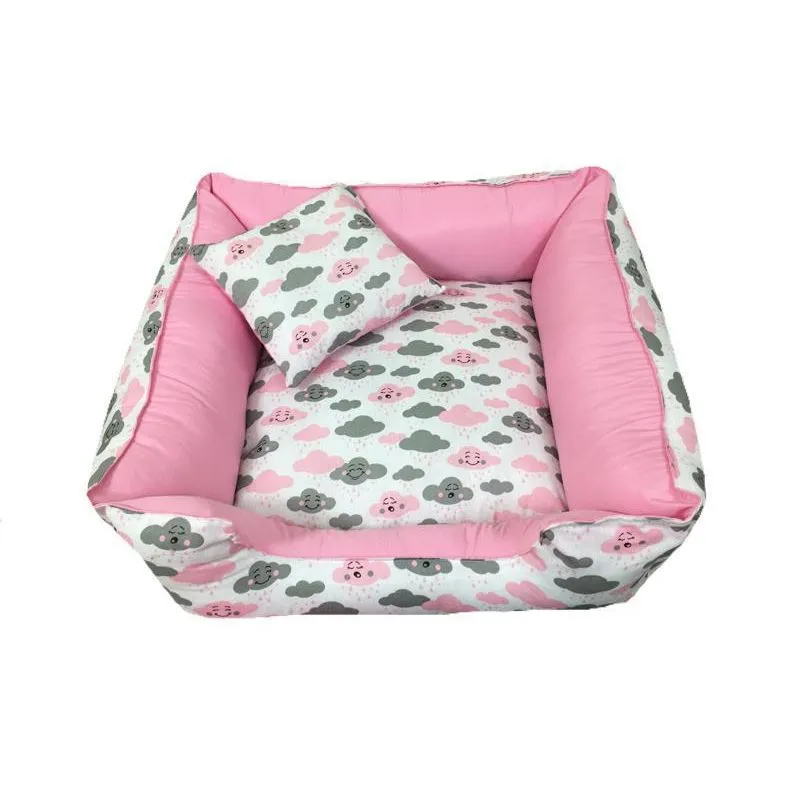Caminha De Cachorro 100 X 100cm Com Zíper Fundo Antifriagem