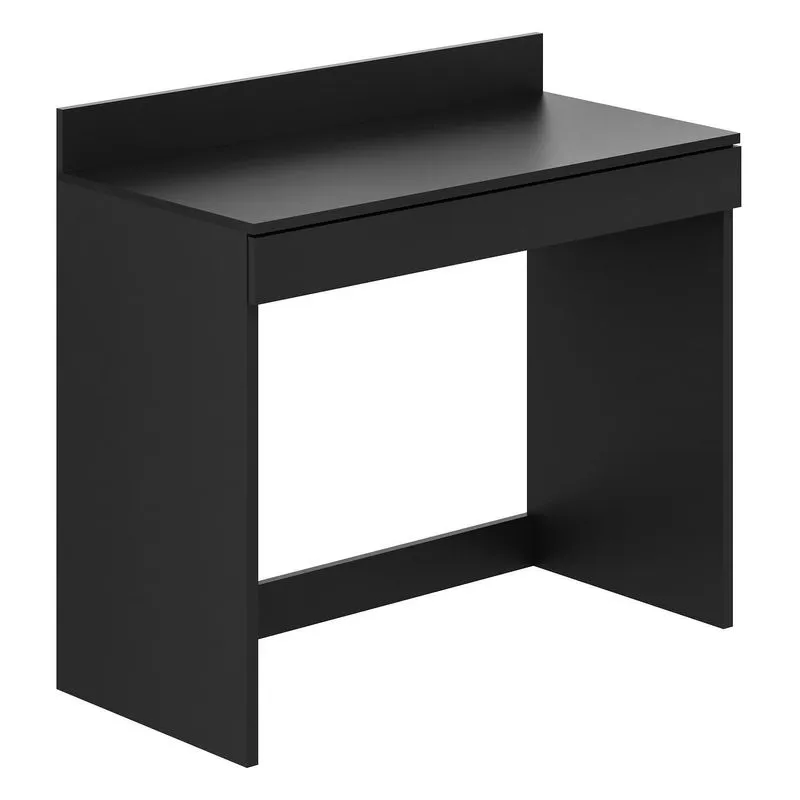 Escrivaninha 1 Gaveta Preto Onix Diana Quarta Divisao