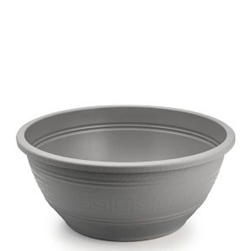 Vasos Cuia Grande 6,6 Litros - Cor Concreto (Kit com 06 Peças)