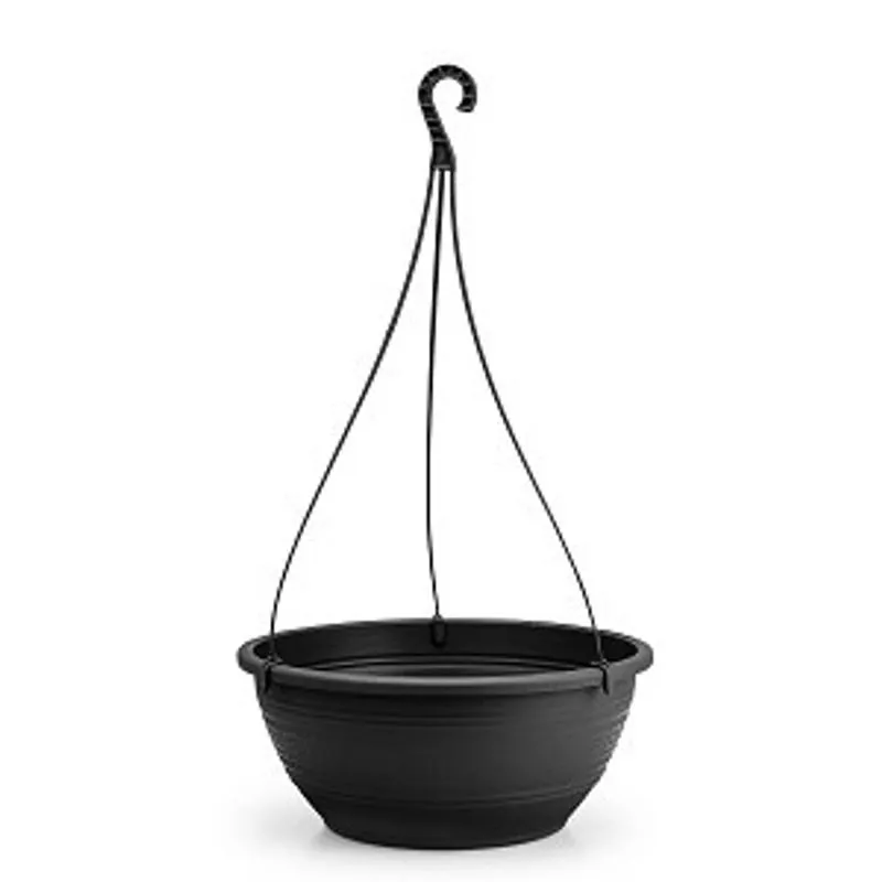 Vaso Cuia Grande 6.6 Litros c/ Alça - Preto ( Kit com 06 Peças)