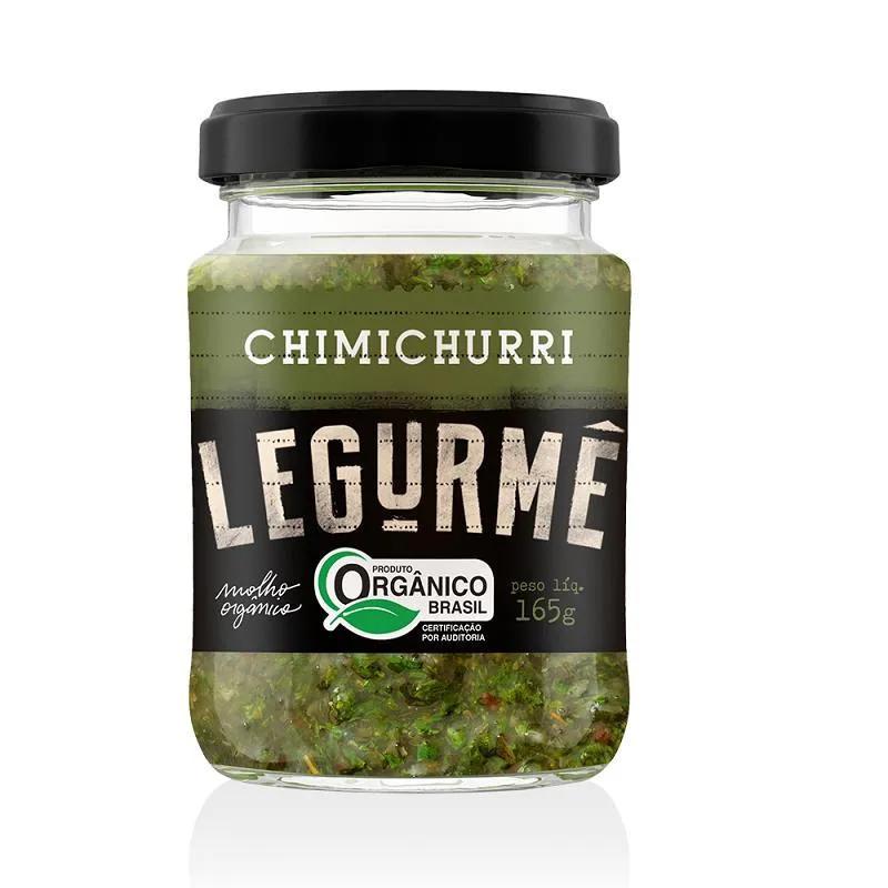 Kit 3x: Molho Chimichurri Orgânico Legurmê 165g