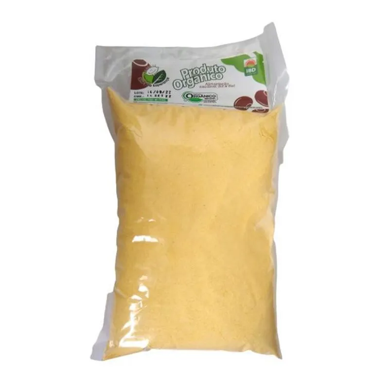 Kit 3x: Farinha De Milho Orgânica Sítio Boa Esperança 500g