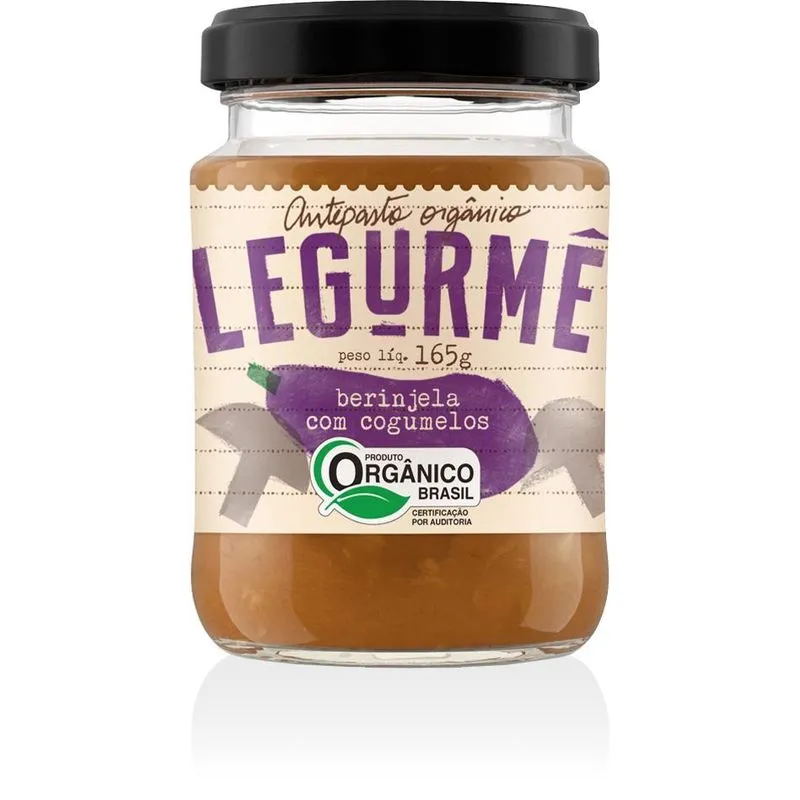 Kit 6x: Antepasto Berinjela/cogumelos Orgânico Legurmê 210g