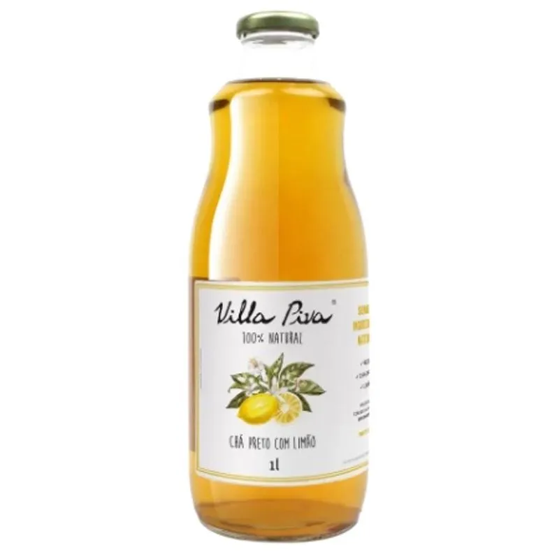 Chá Preto Com Limão Villa Piva 1l - Antioxidante