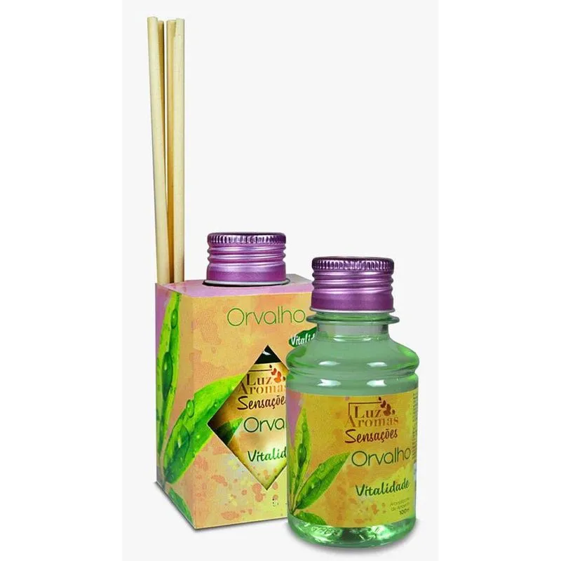 Luz Aromas Sensações Bambu 100ml Aromatizador De Ambiente