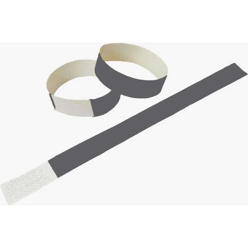 1000 Pulseiras Pretas Para Eventos Laser Pro
