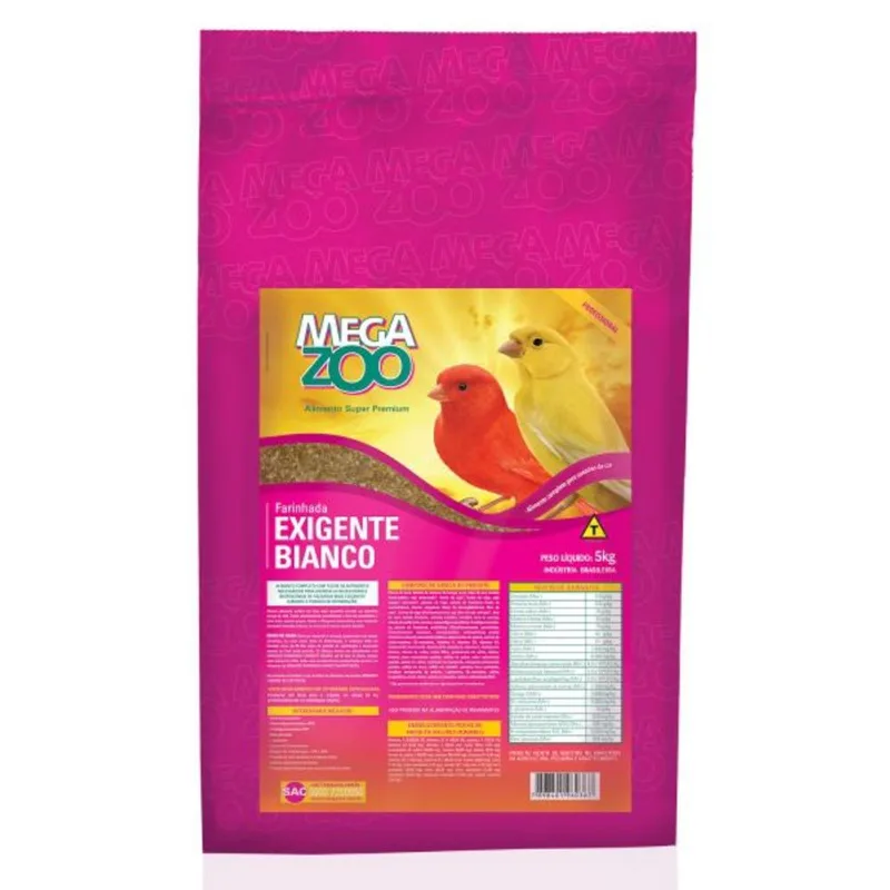 Megazoo - Farinhada Exigente Bianco 5kg