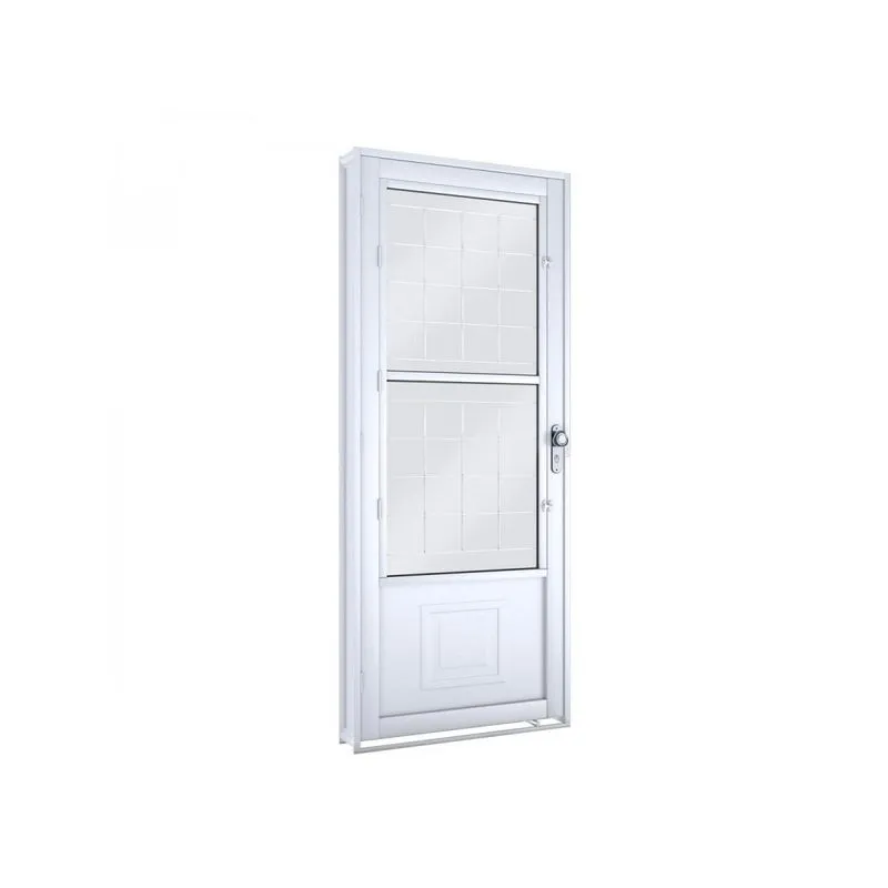 Porta de Aço com Postigo Direita 2,15x0,90m ULLIAN Porta de Aço com Postigo Esquerda 2,15x0,90m ULLIAN