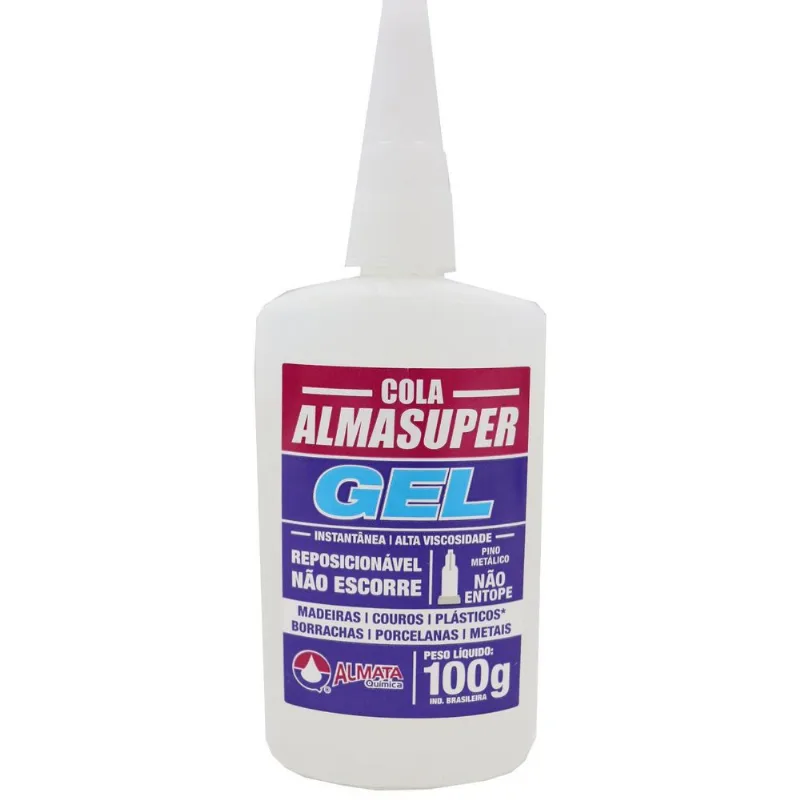 Cola Instantânea Alma Super Gel 100G