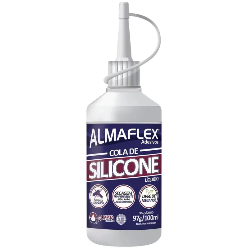Cola de Silicone Almaflex 100ml/97g - Almaflex