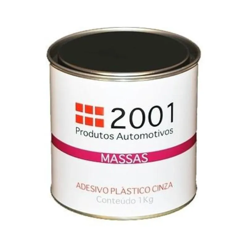 COLA PLASTICA CINZA KG - 2001