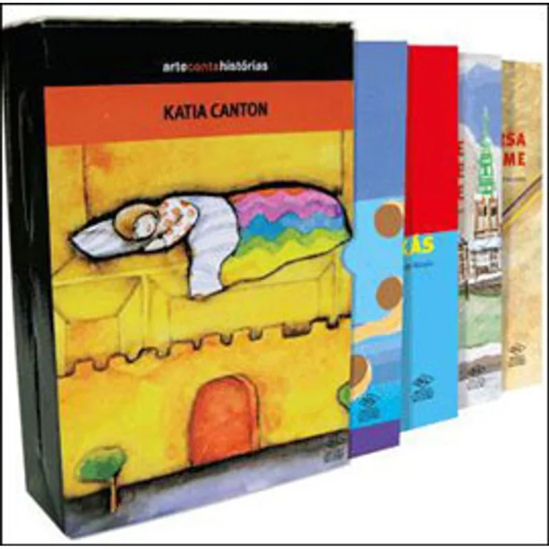 ARTE CONTA HISTORIAS - CAIXA COM 11 VOLUMES