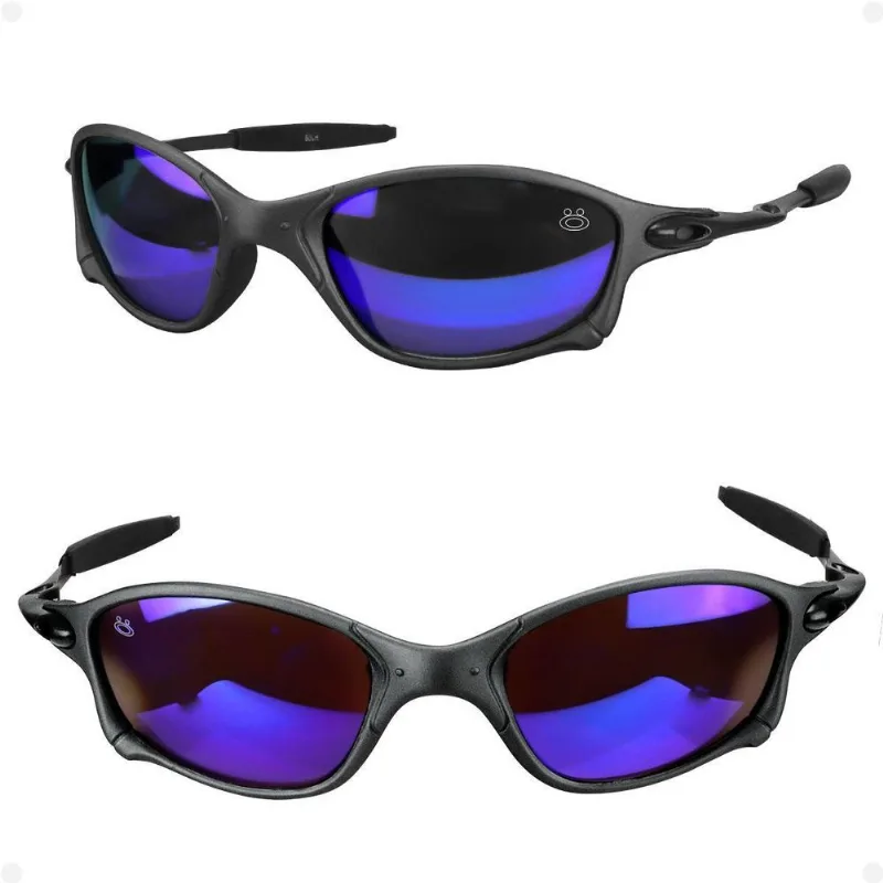 Oculos Sol Juliet Mandrake Lupa Metal Proteção Uv + Case