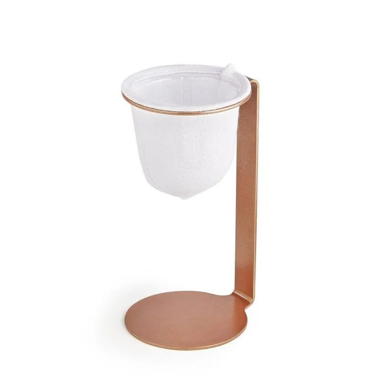 Mini Coador De Café Individual - Pressca Bronze