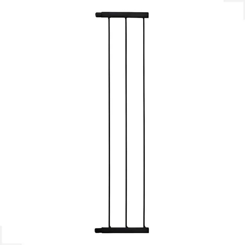 Extensor Prolongador 15cm Portão Pet Bebês Top Preto