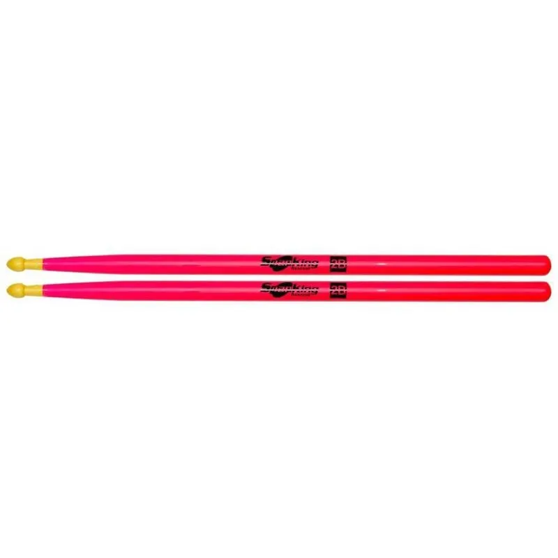 Baqueta 2b Rosa Luminosa Colors Fluorescente Par Spanking