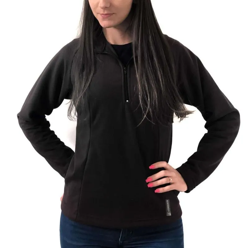 Blusa Fleece Conquista Charmoz - Feminino - Preto G