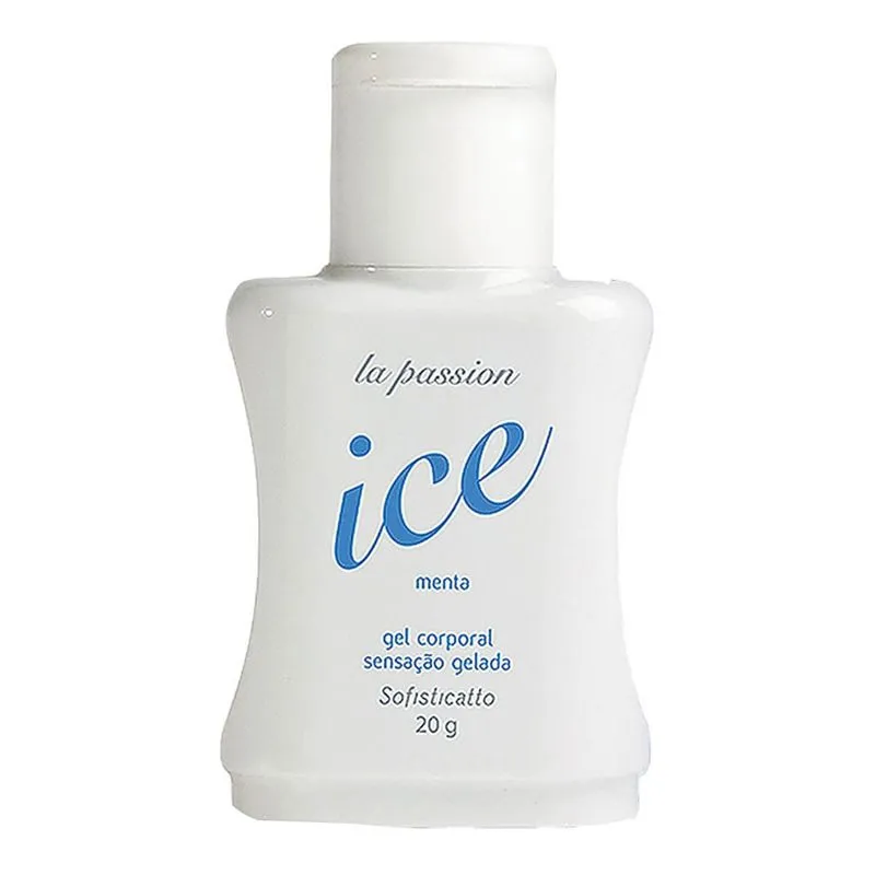 Gel Corporal Sensação Gelada de Menta Linha La Passion 20ml Sofisticatto