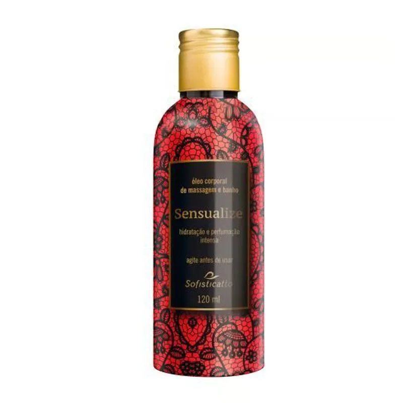 Óleo Para Massagem Sensual Sensualize